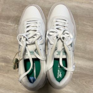 Reebok Club Men Green n white size 10.5